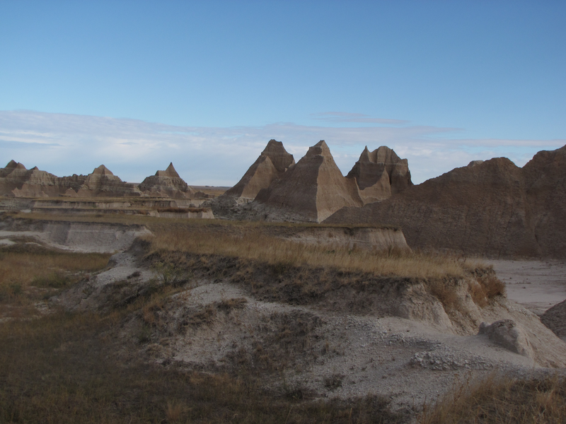Pyramids along the Castle trail
