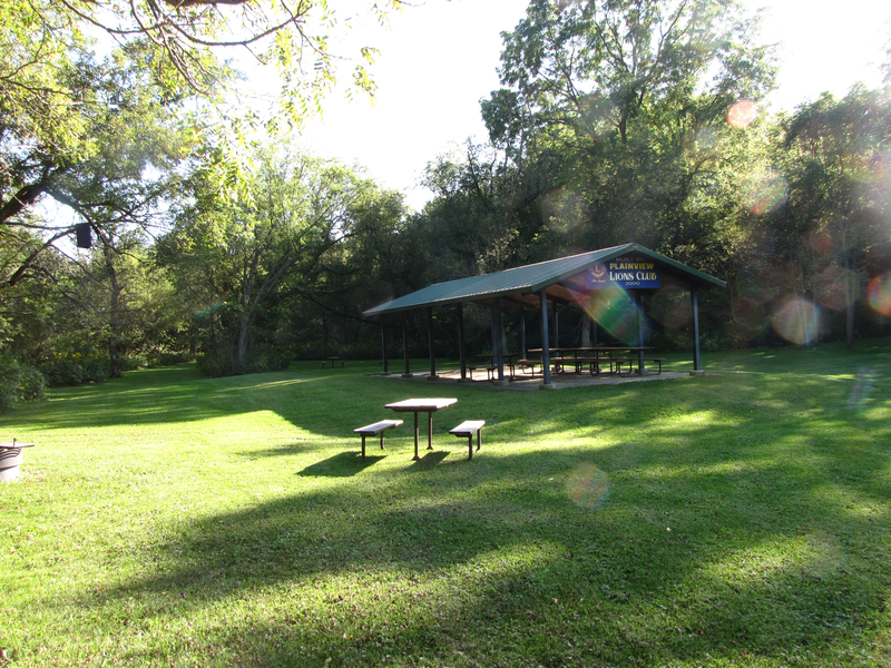 Shelter and picnic area