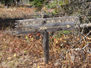 Ancient Lookout Mountain Trail sign