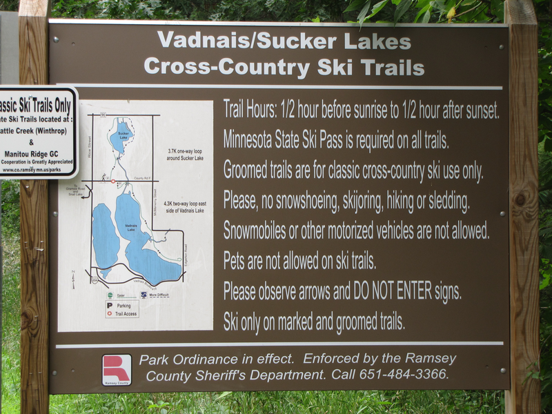 Ski Trail rules