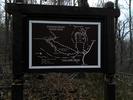 Trail map at junction