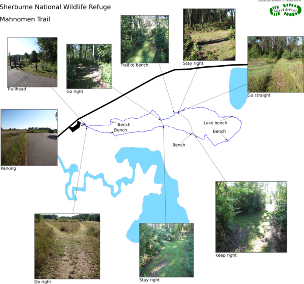 Trail map - Mahnomen Trail